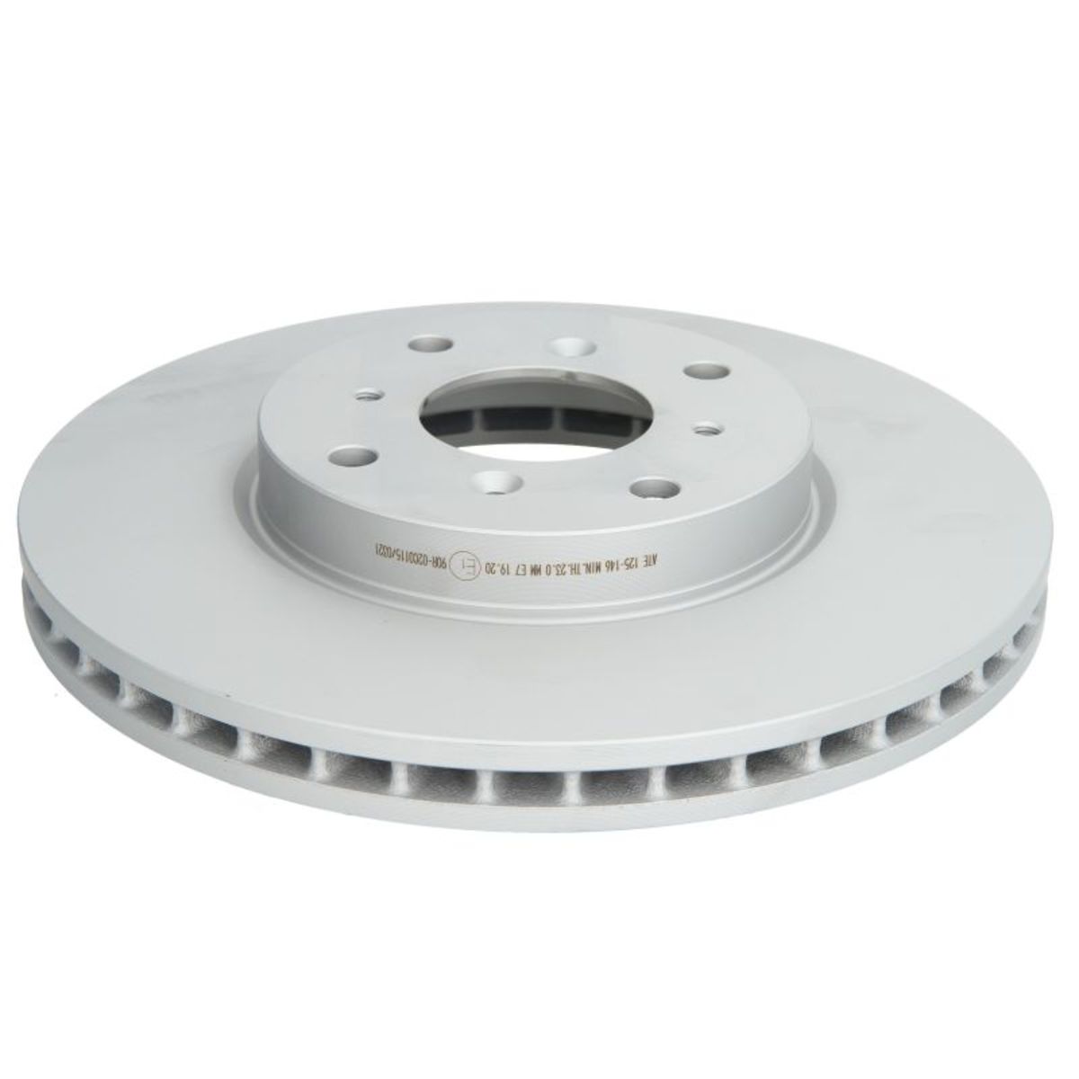 Disque de frein ATE 24.0125-0146.1 avant, ventilé, 1 pièce