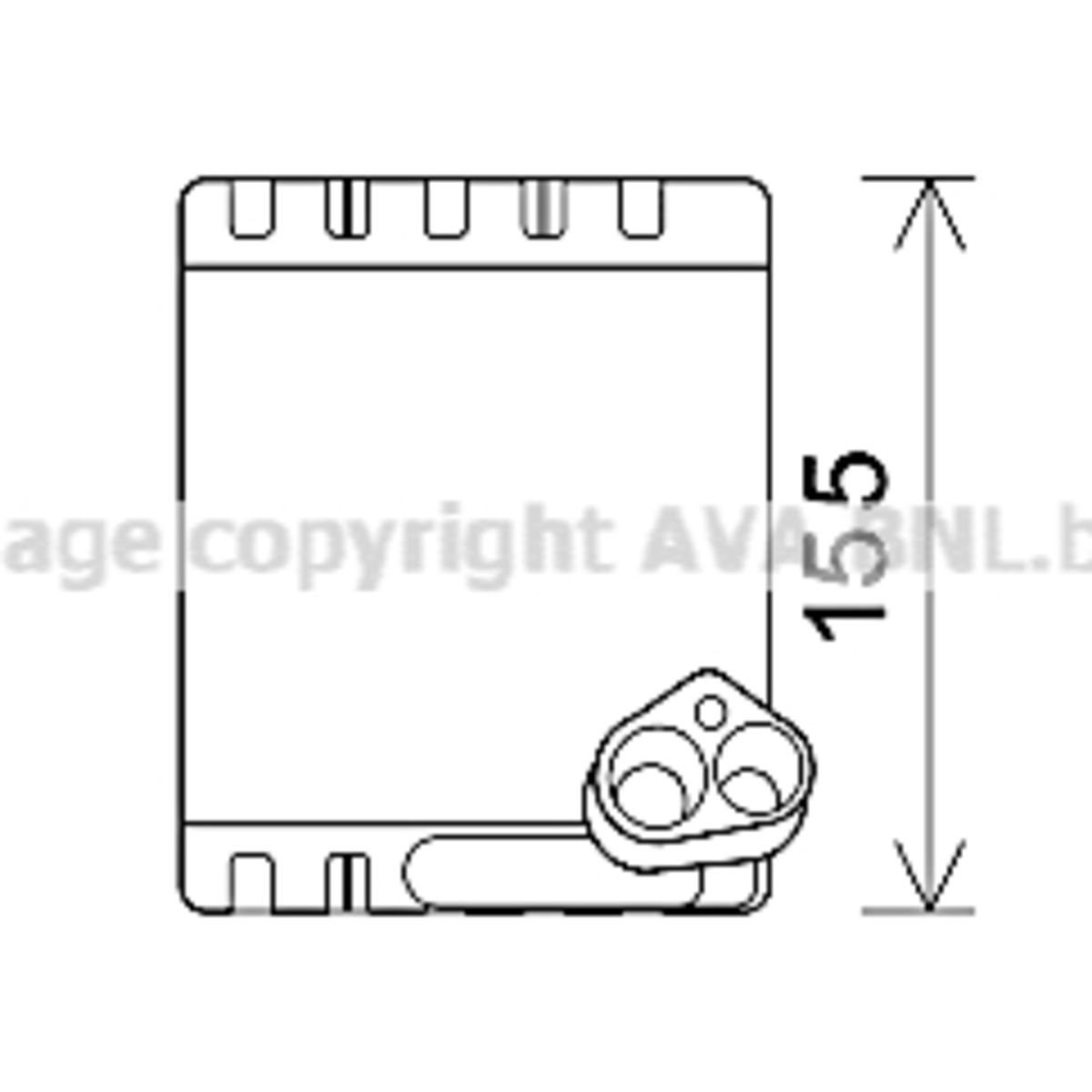 Image of Verdamper, airconditioning   AVA