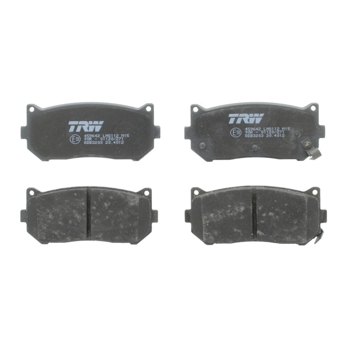 Trw Remblokset Gdb3203, Achter