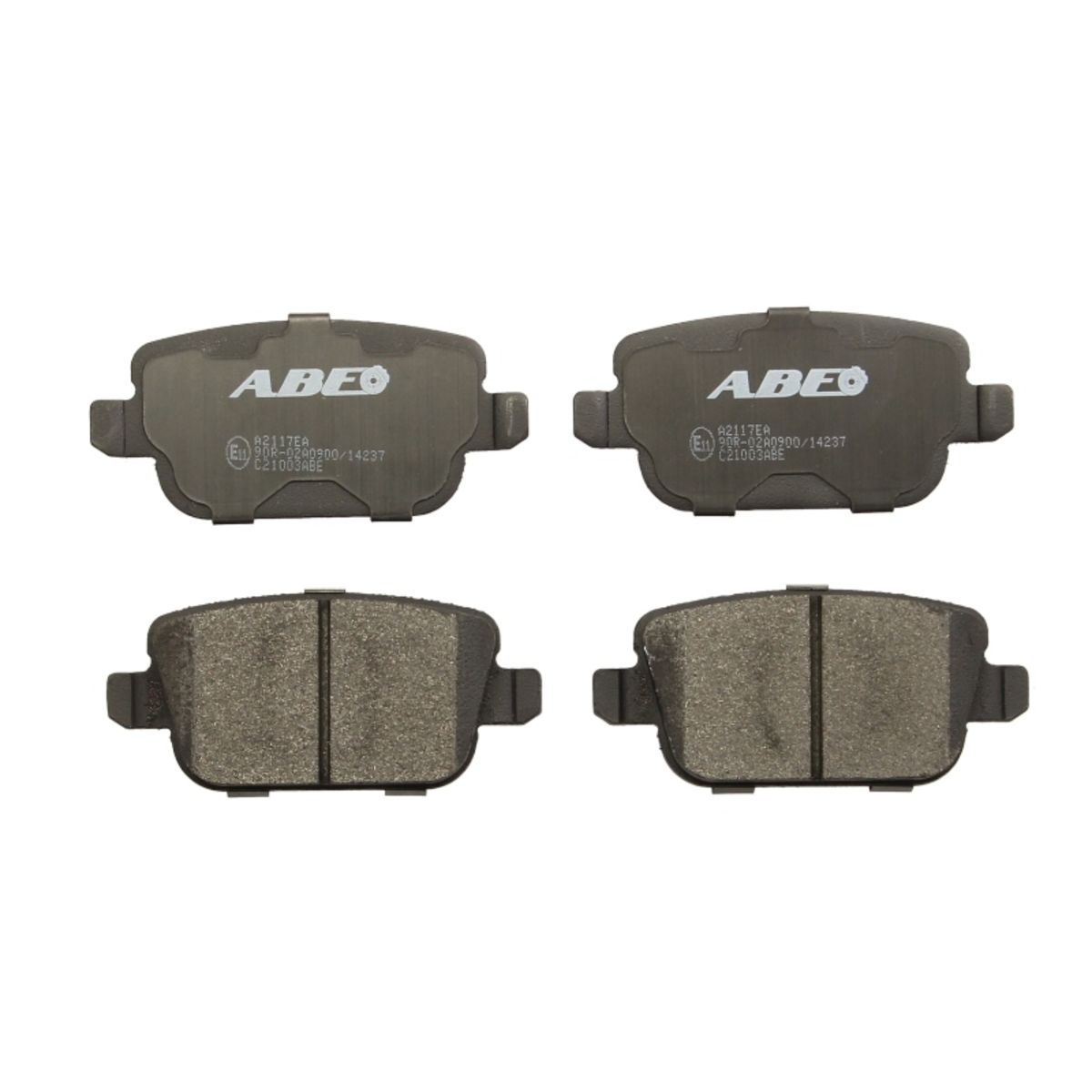 Bremsbelagsatz, Scheibenbremse ABE C2I003ABE