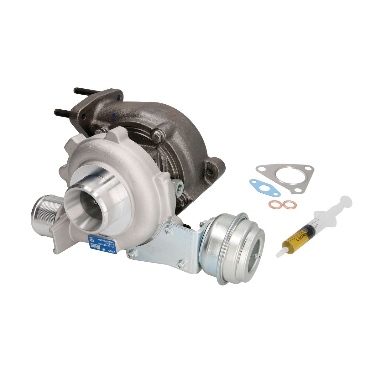 Supercharger, drukvulling