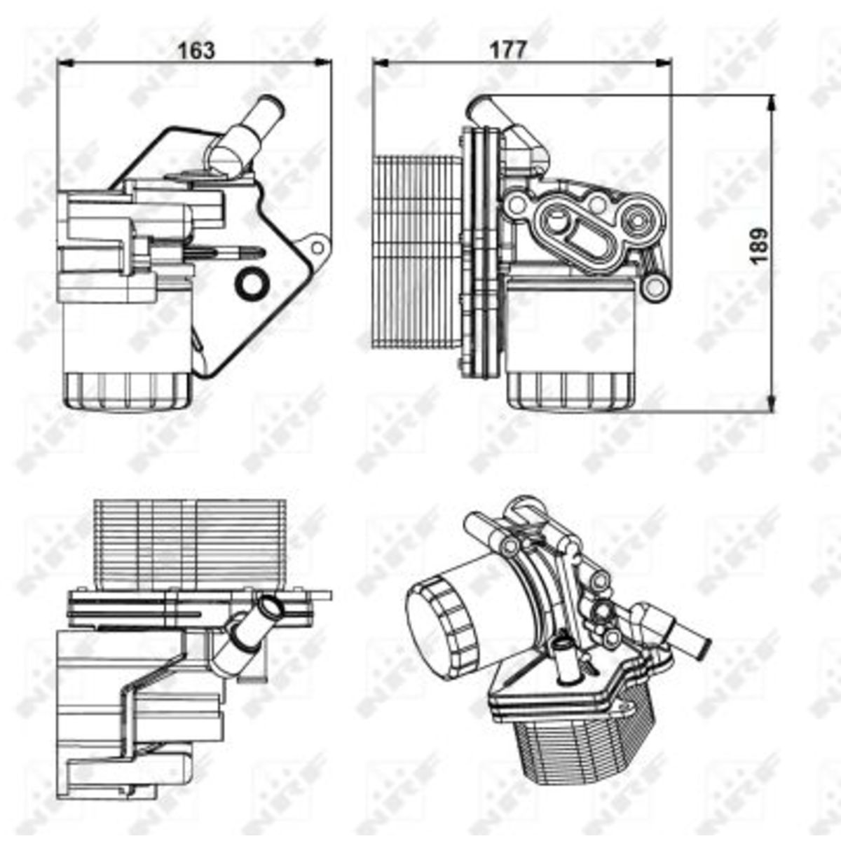 Image of Olie radiator, motorolie