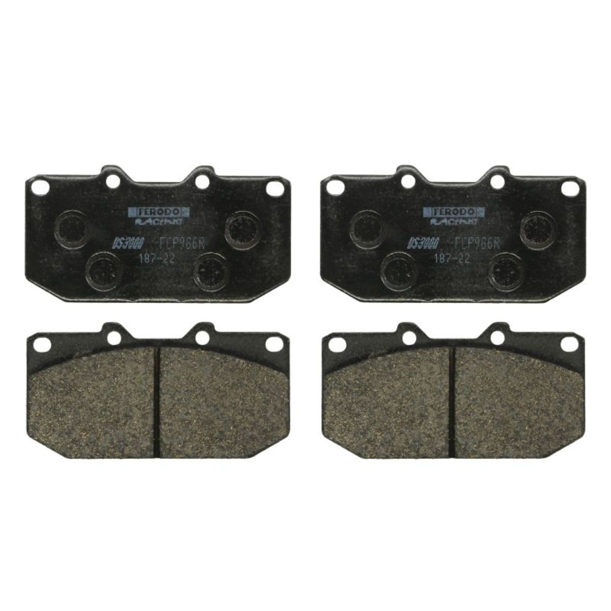Jeu de plaquettes de frein FERODO FCP986R
