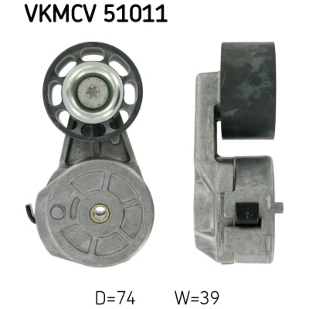 Image of Spanpoelie, V-riem