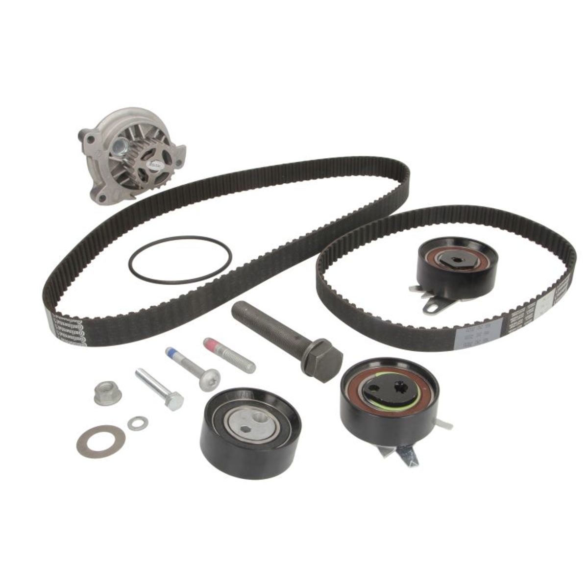 Image of Waterpomp+distributieriem set CONTINENTAL