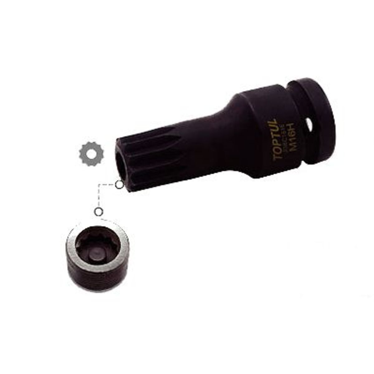 Image of Olieschroef ringsleutel  1/2 inch M16H