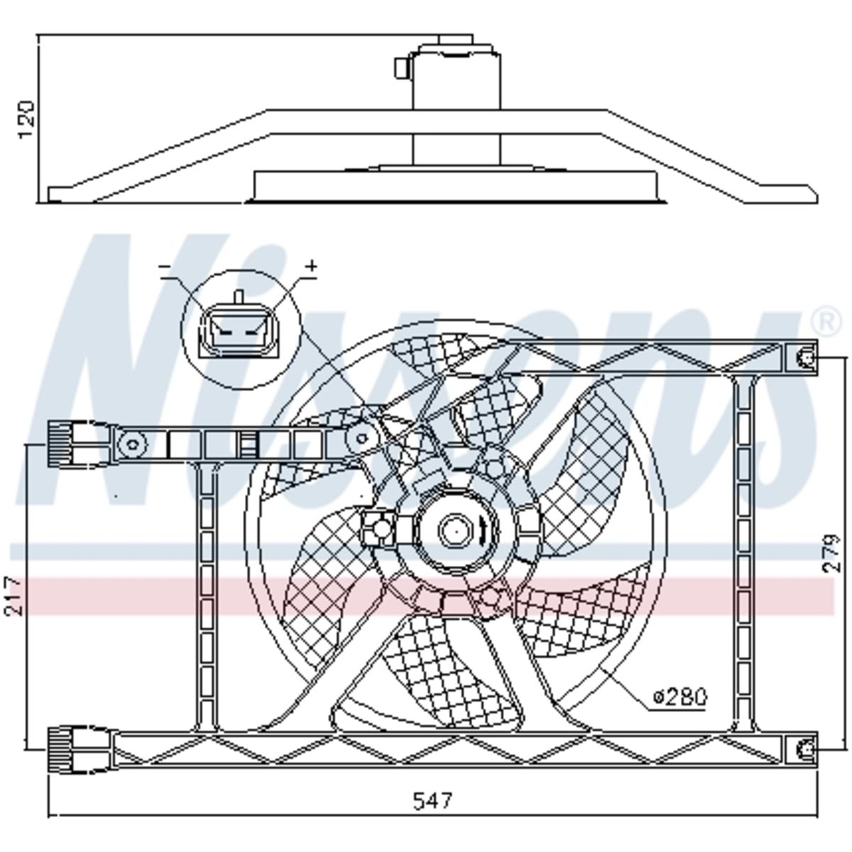 Koelventilatorwiel, motorkoeling