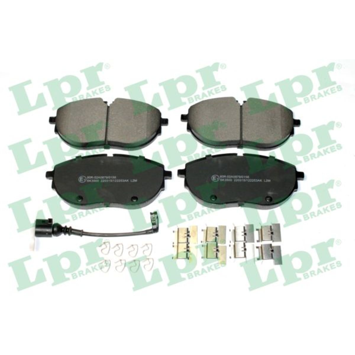 Lpr Juego De Pastillas De Freno 05P2253ak, Delante