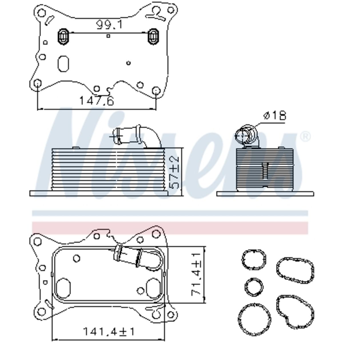 Image of Olie radiator, motorolie