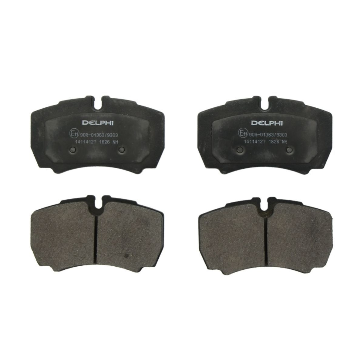 Delphi Bremsbelagsatz Lp1826, Hinten - Bild 7