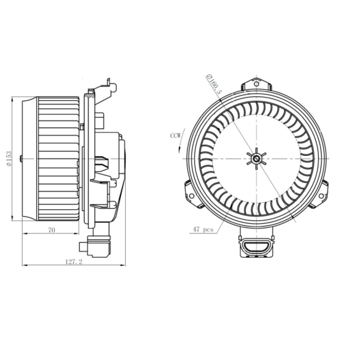 Nrf Ventilador De Habitáculo 34277