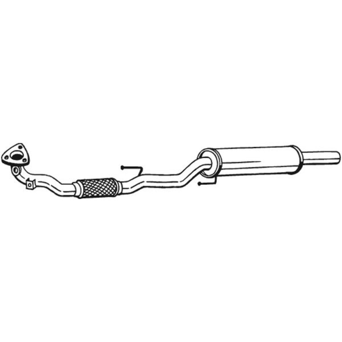 Image of Voorste geluiddemper  281-483