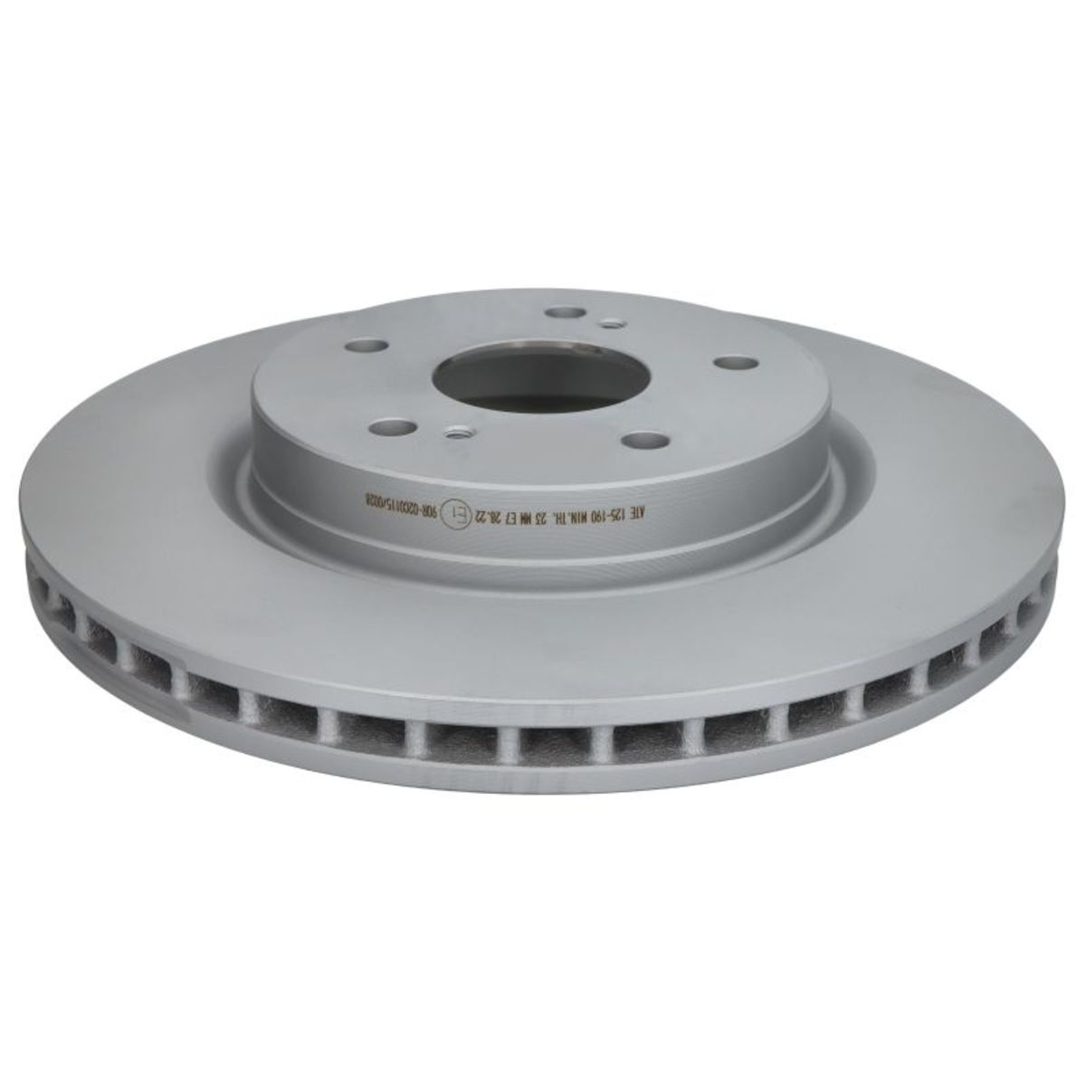 2x Disco freno ventilato 24.0125-0190.1 ATE per SUZUKI GRAND VITARA II - Immagine 5