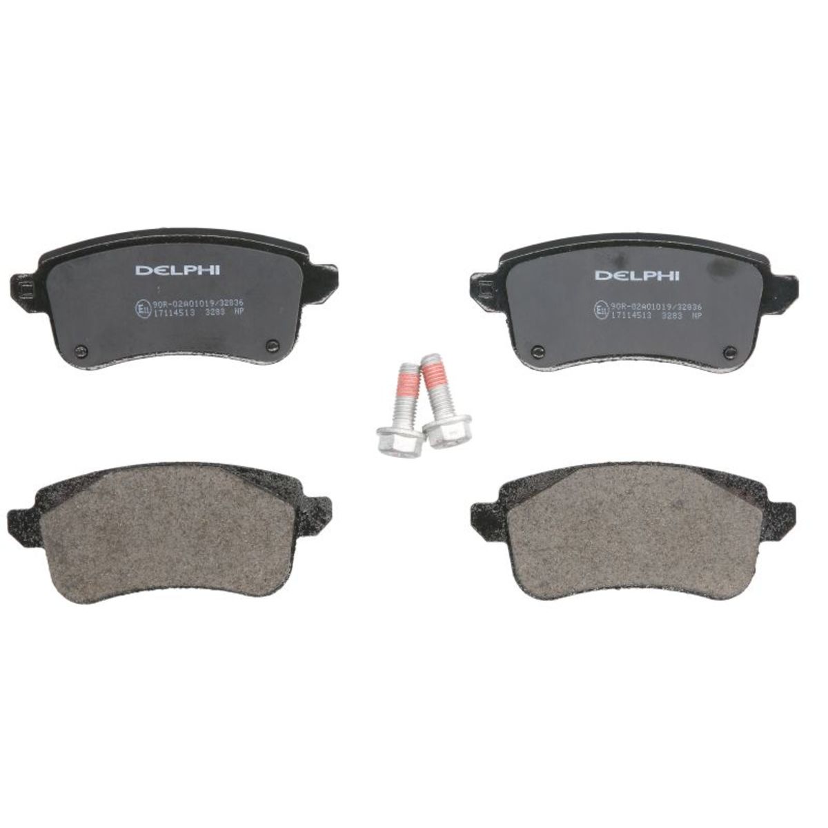 Delphi Bremsbelagsatz Hinten Lp3283
