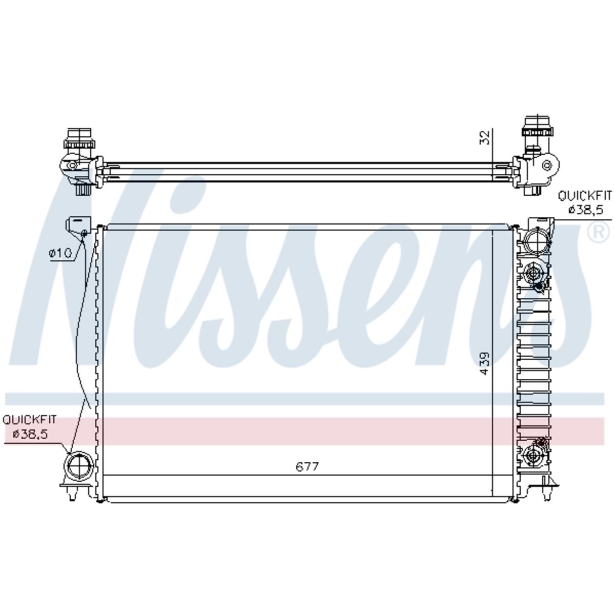 Image of Radiator, motorkoeling