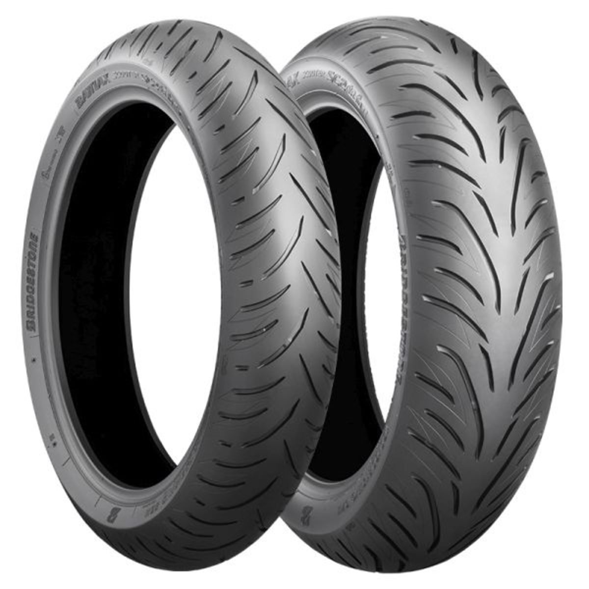 Image of Battlax Scooter SC2 Rain 130/70R16 TL 61S Productiedatum 2020, motorband achter