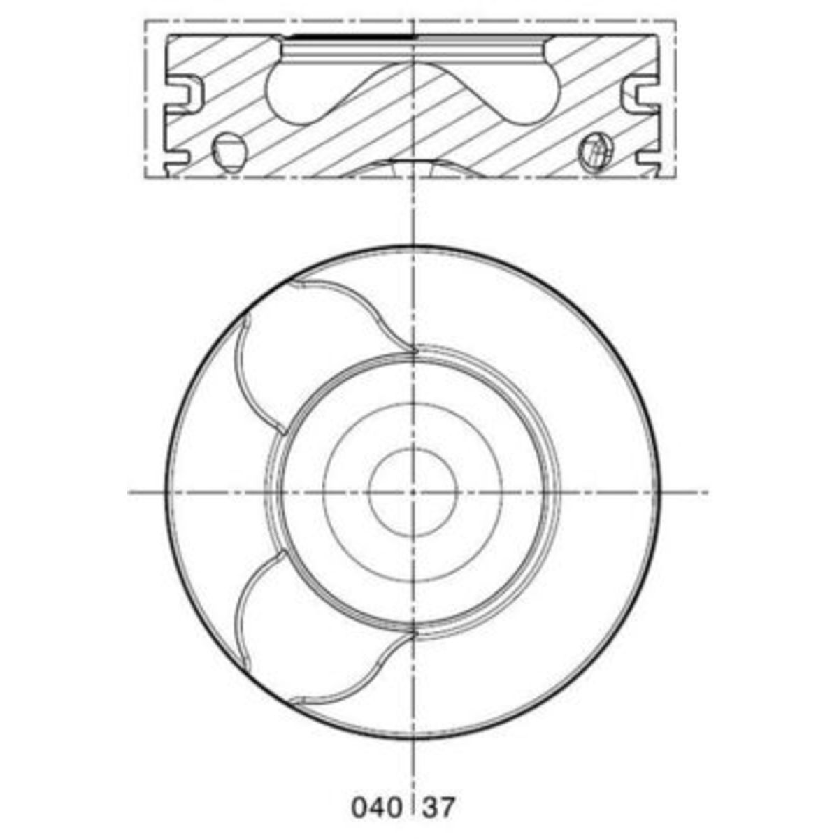 Mahle Zuiger  040 37 00