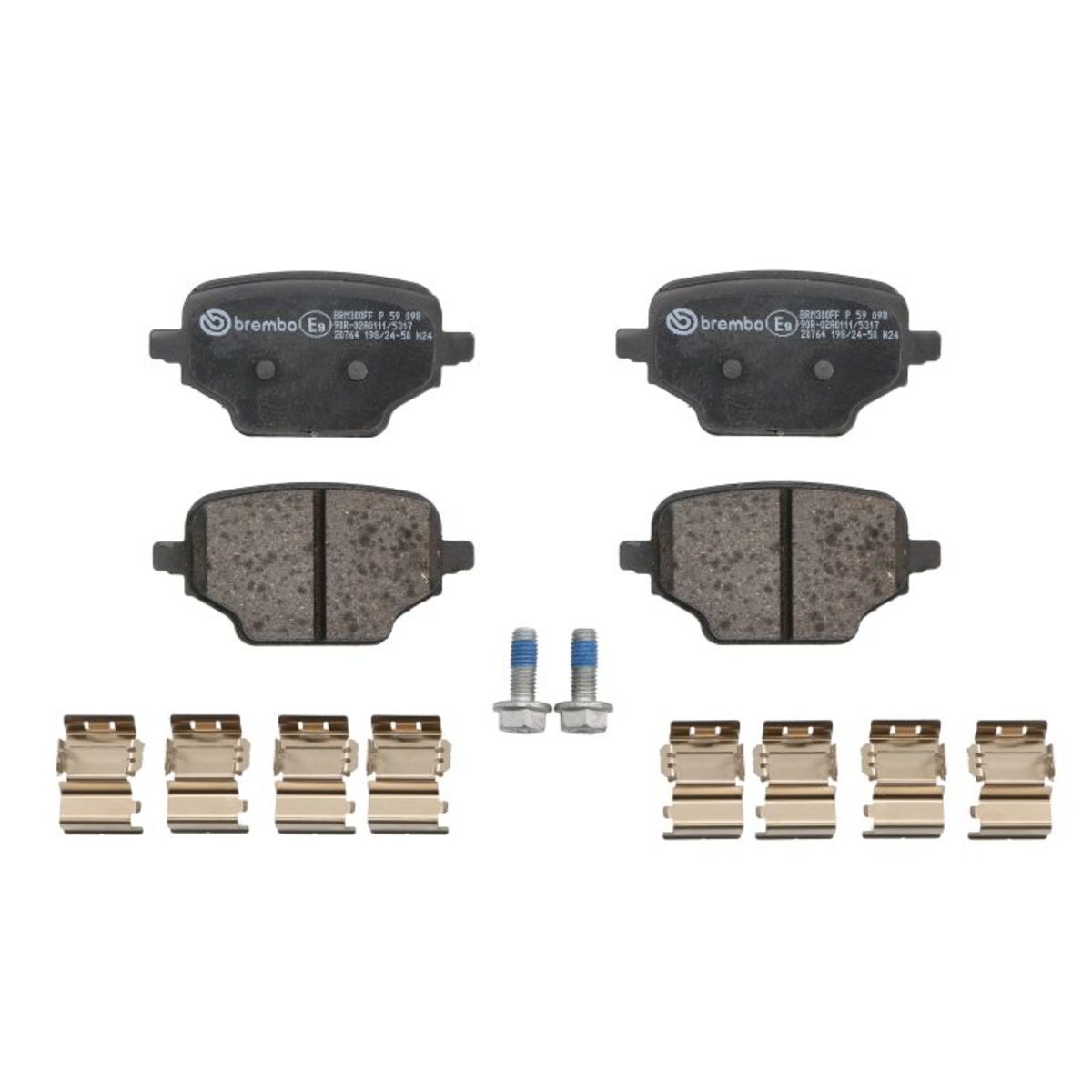Brembo Bremsbelagsatz P 59 098
