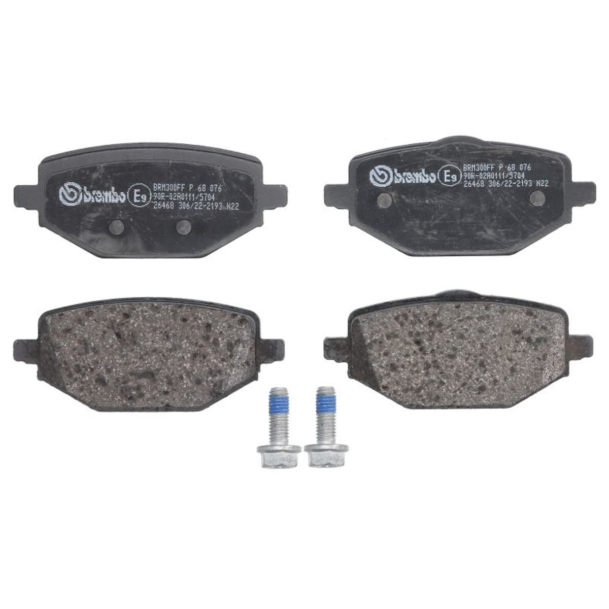 Brembo Bremsbelagsatz P 68 076