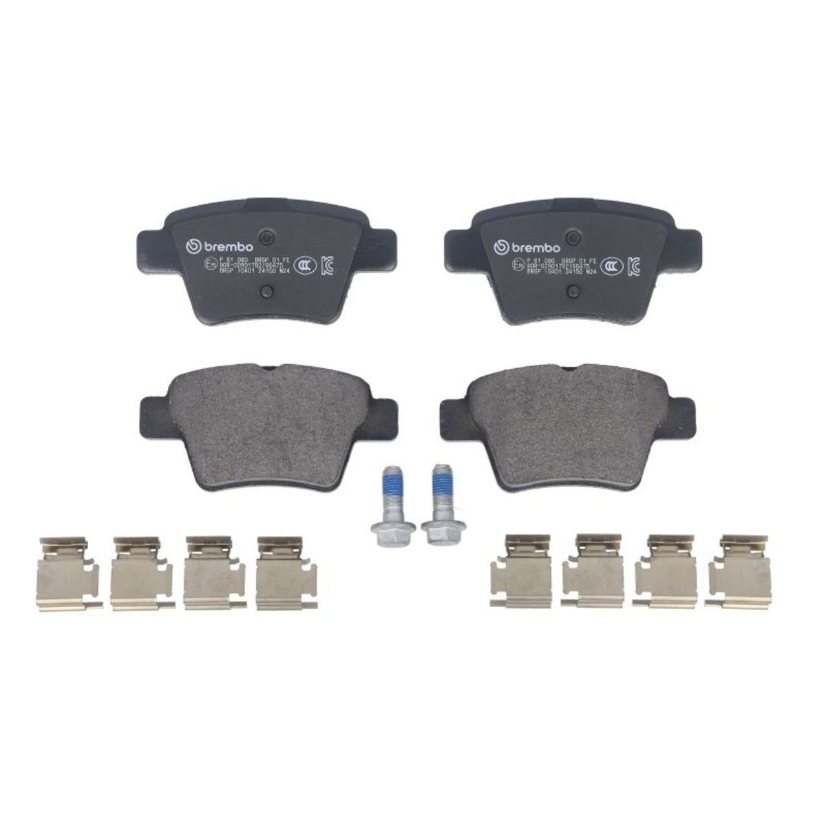 Brembo Jeu De Plaquettes De Frein P 61 080