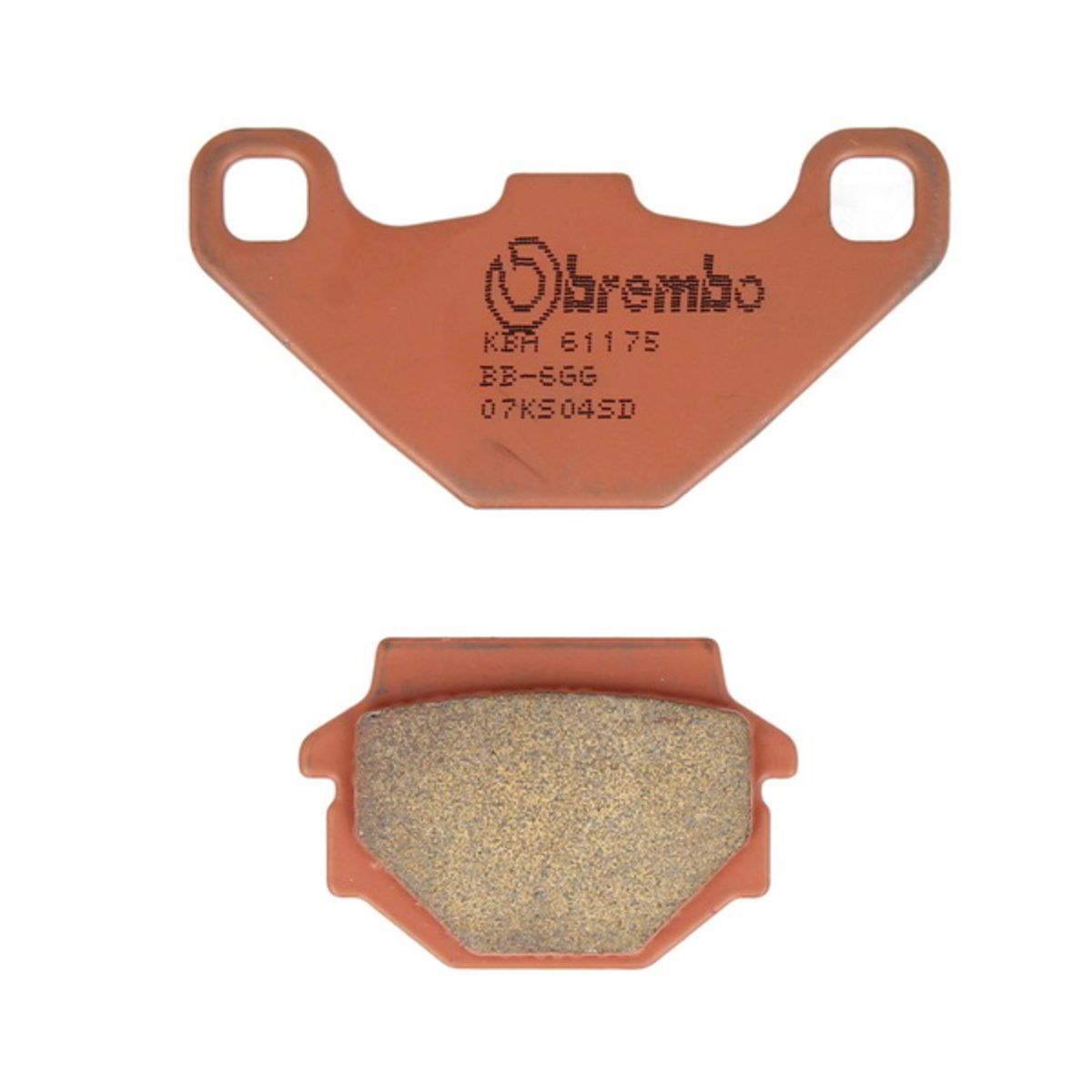 Bremsbelagsatz, ohne Straßenzulassung BREMBO 07KS04SD