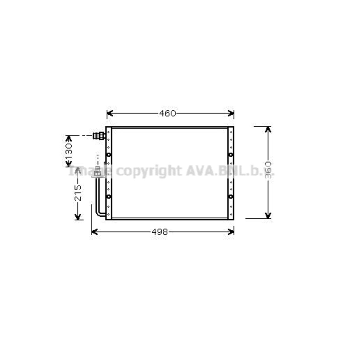 Image of Condensator, airconditioning   AVA