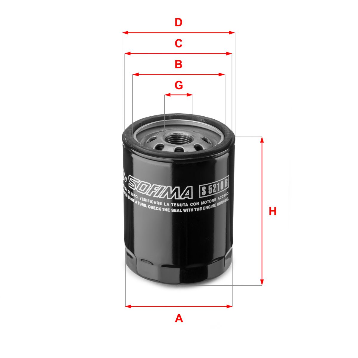 Image of Oliefilter  S5210R