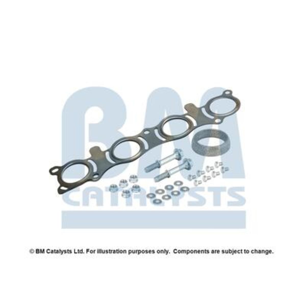 Montageteile der Auspuffanlage BM CATALYSTS FK91827B