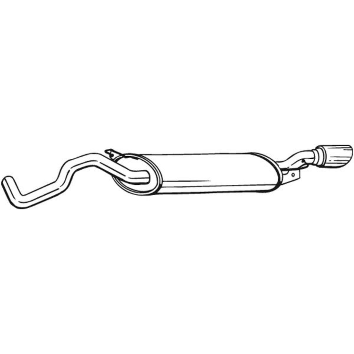 Image of Geluiddemper achter  281-505