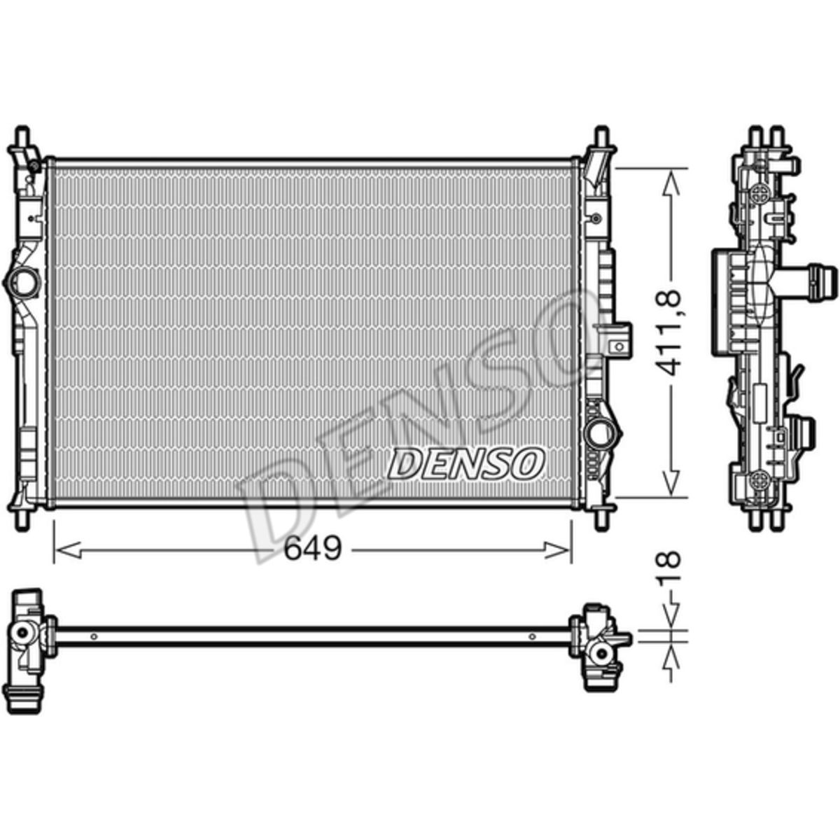 Image of Radiator, motorkoeling