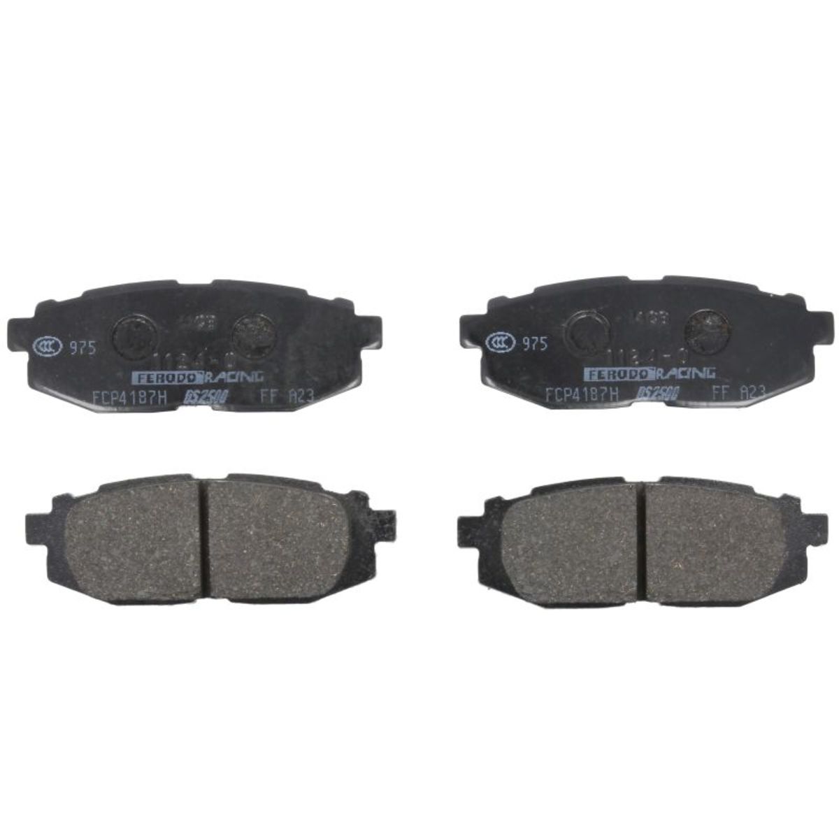 Plaquettes de frein sport non homologuées FERODO FCP4187H