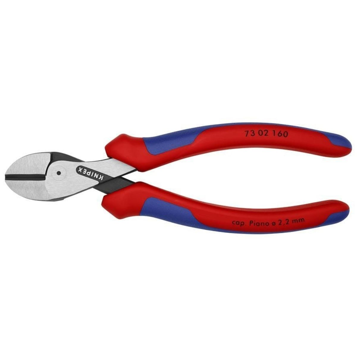 Knipex X-Cut 73 02 160 Officina E Meccanica Tronchese Laterale Con Sfaccettatura 160 Mm - Immagine 6
