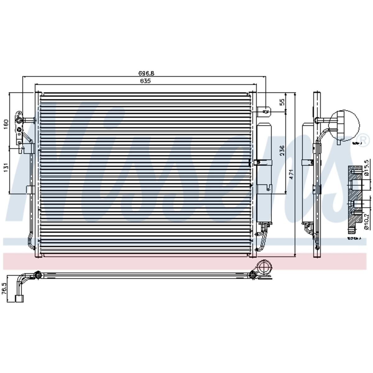 Image of Condensator, airconditioning