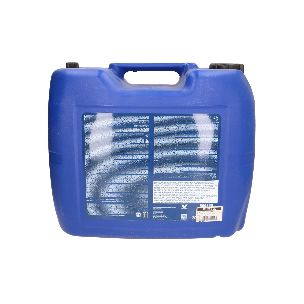 Olej ATF ATF TYPE D ; ALLISON C4; CATERPILLAR TO-2; FORD MERCON; MAN 3 ...