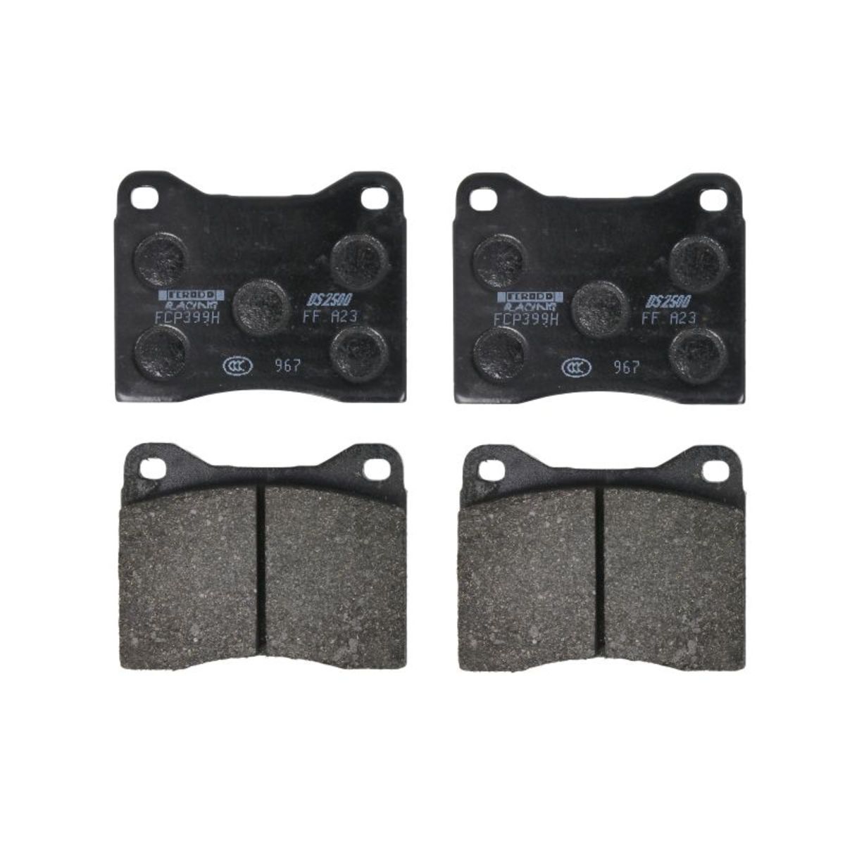 Plaquettes de frein sport non homologuées FERODO FCP399H