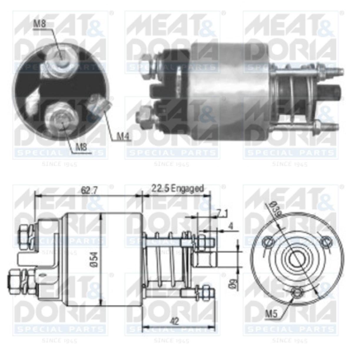 Meat & Doria Magnetschalter, Starter 46005