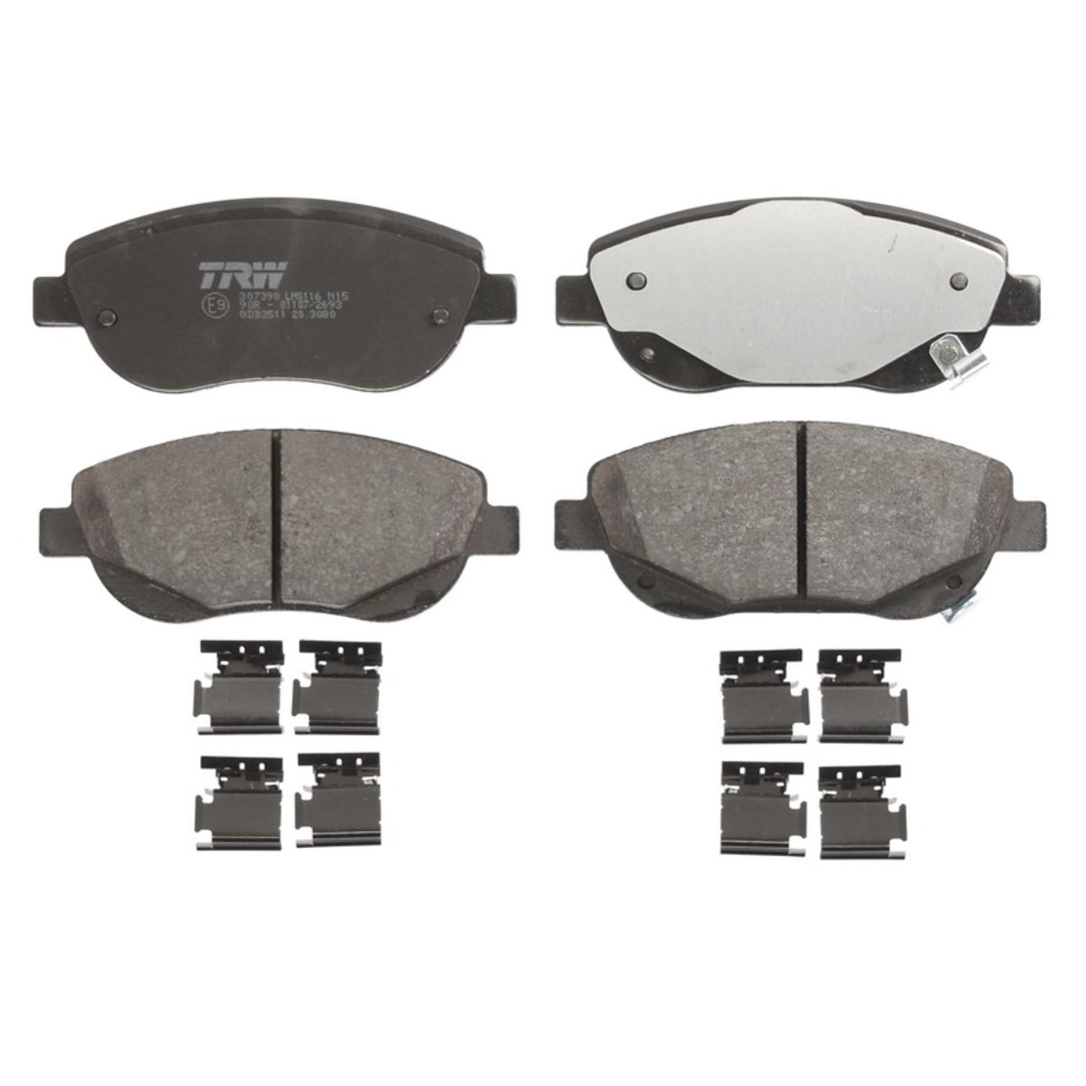 Trw Set Di Pastiglie Freno Gdb3511, Anteriore