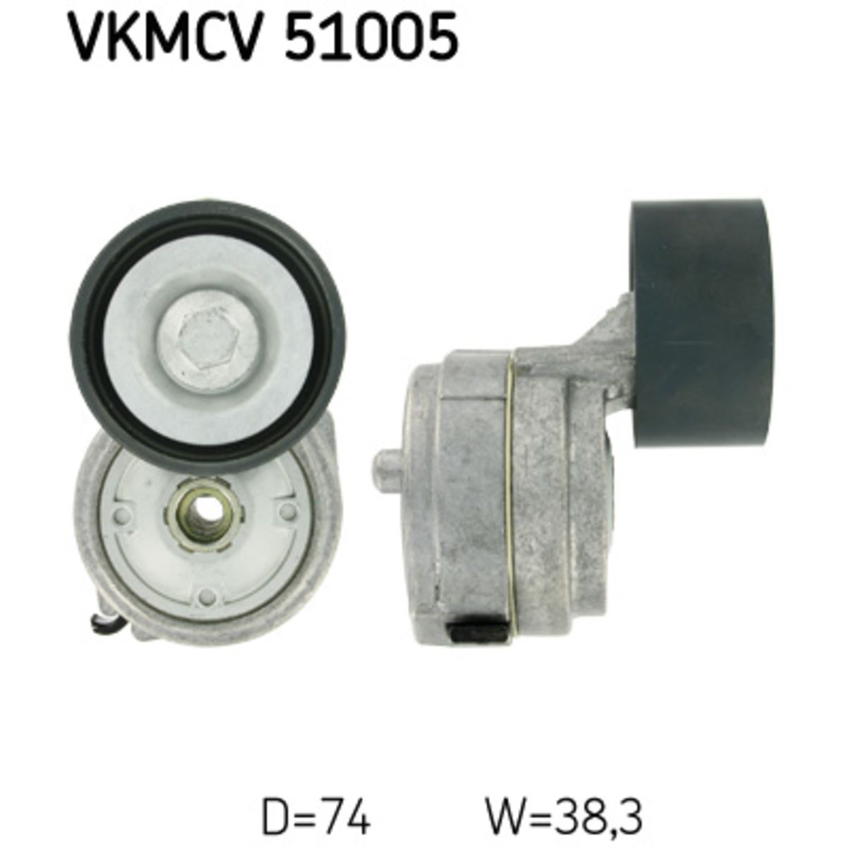 Image of Spanpoelie, V-riem