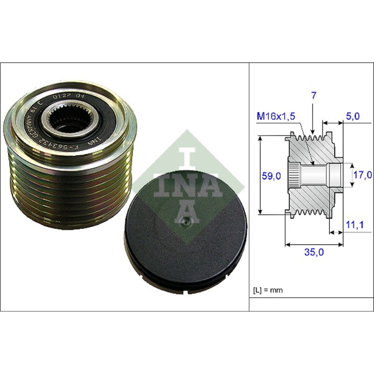 Image of Generator vrijloop