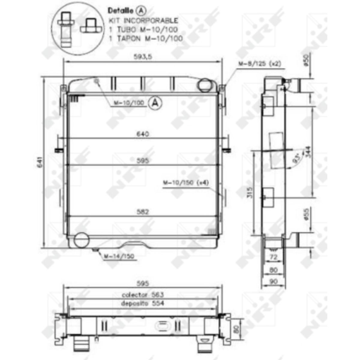 Nrf Radiator, Motorkoeling 52139
