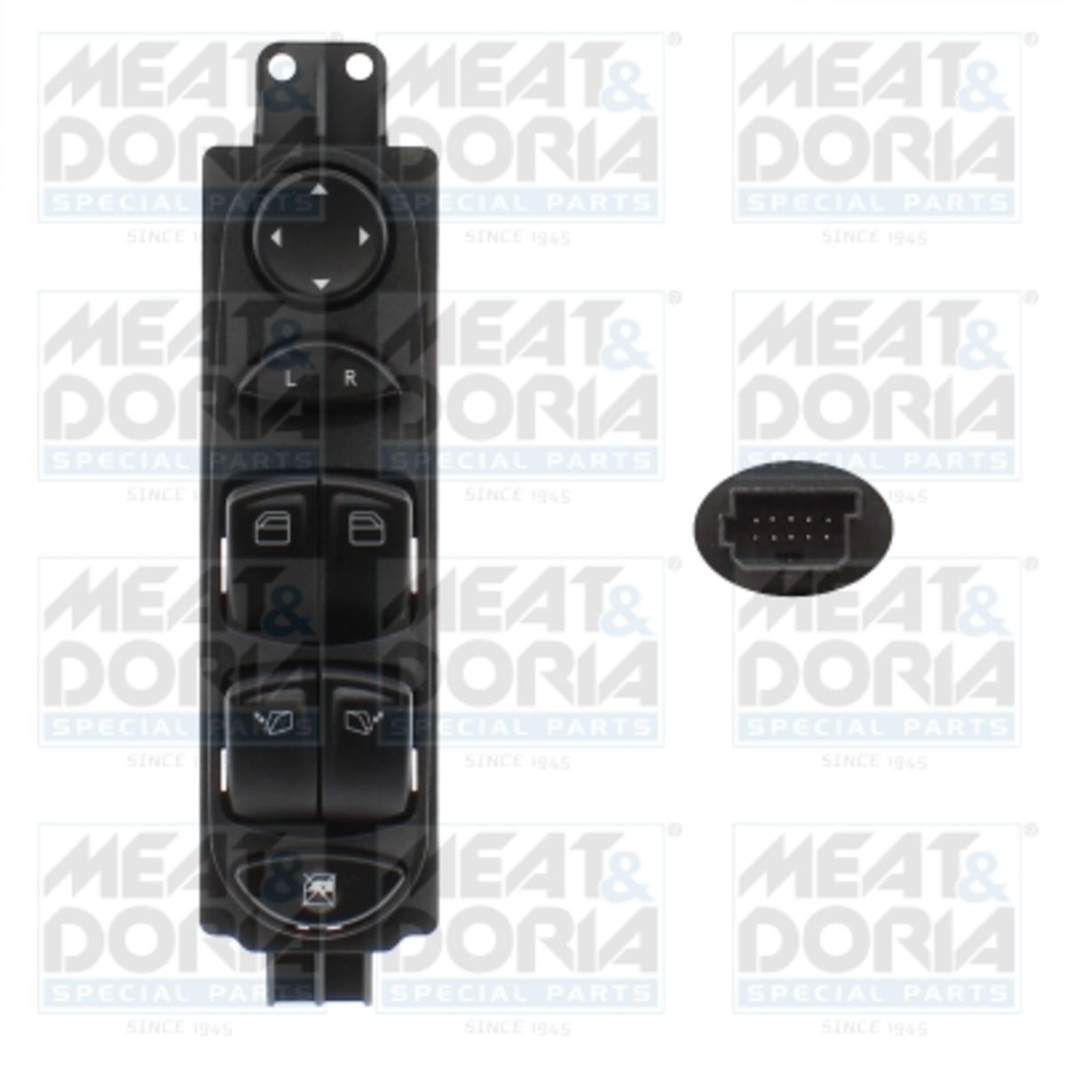 Meat&Doria Geel Schakelaar, Raamopener Original Meat & Doria 26557