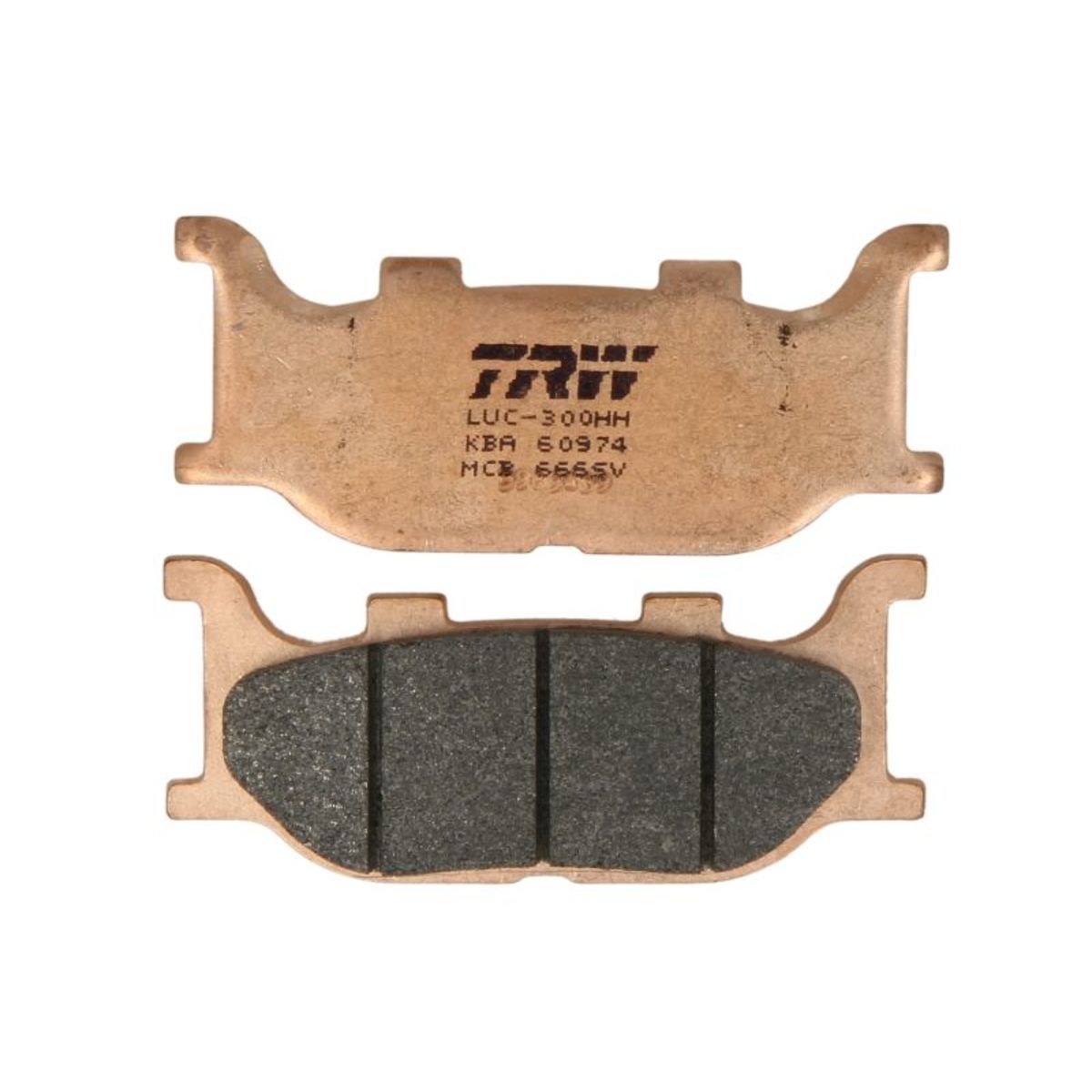 Jeu de plaquettes de frein TRW MCB666