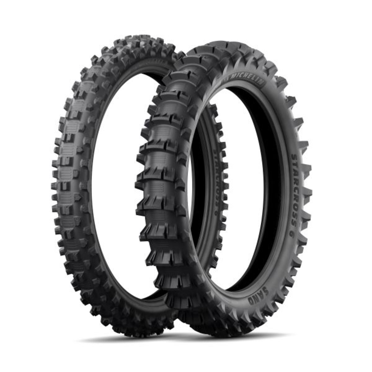 MICHELIN STARCROSS 6 SAND 100/90-19 M57 TT, Pneu moto Arrière