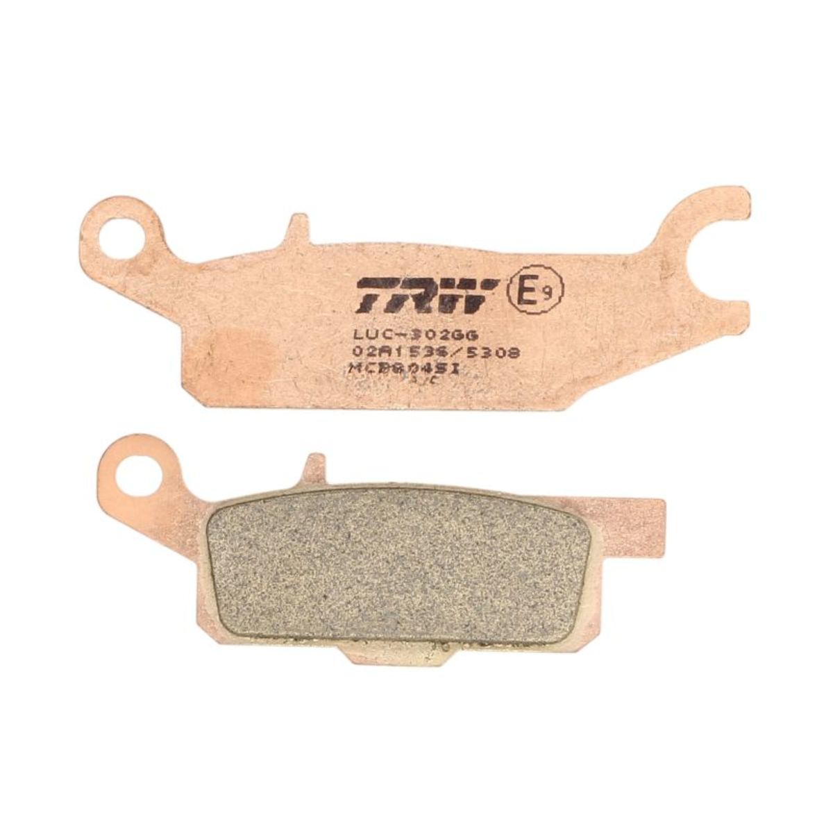 Jeu de plaquettes de frein TRW MCB804SI
