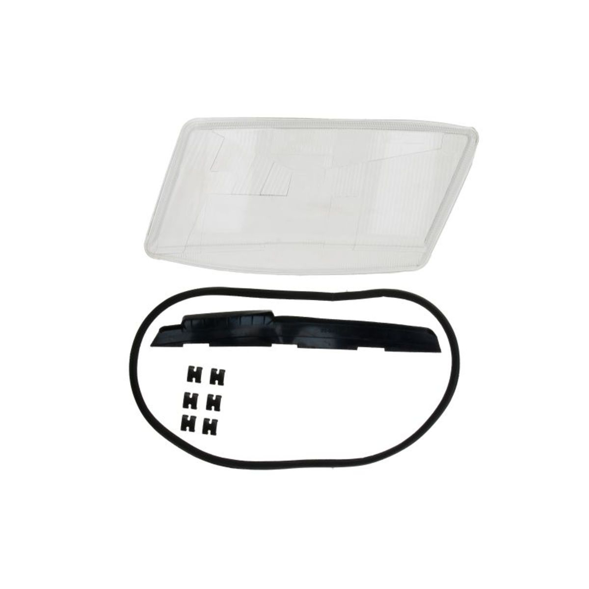 Image of Lampglas, positielicht   links