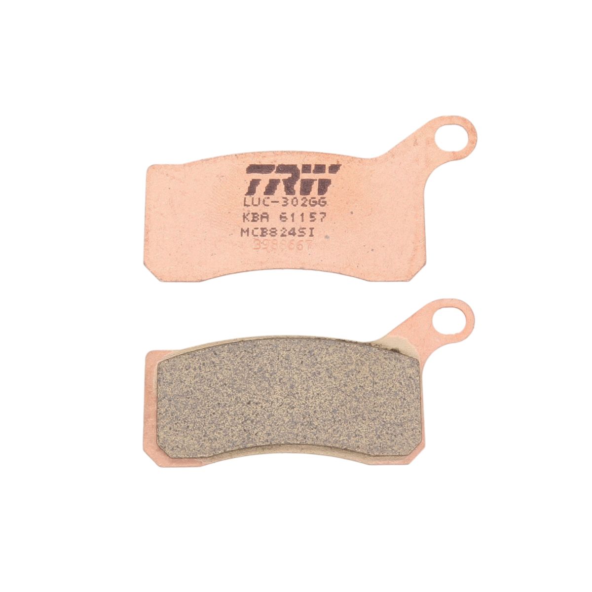 Set di pastiglie freno TRW MCB824SI