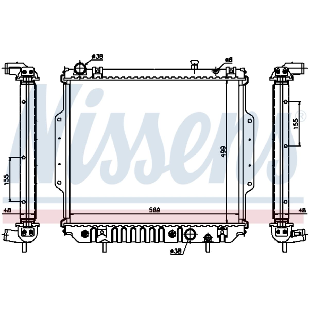 Image of Radiator, motorkoeling