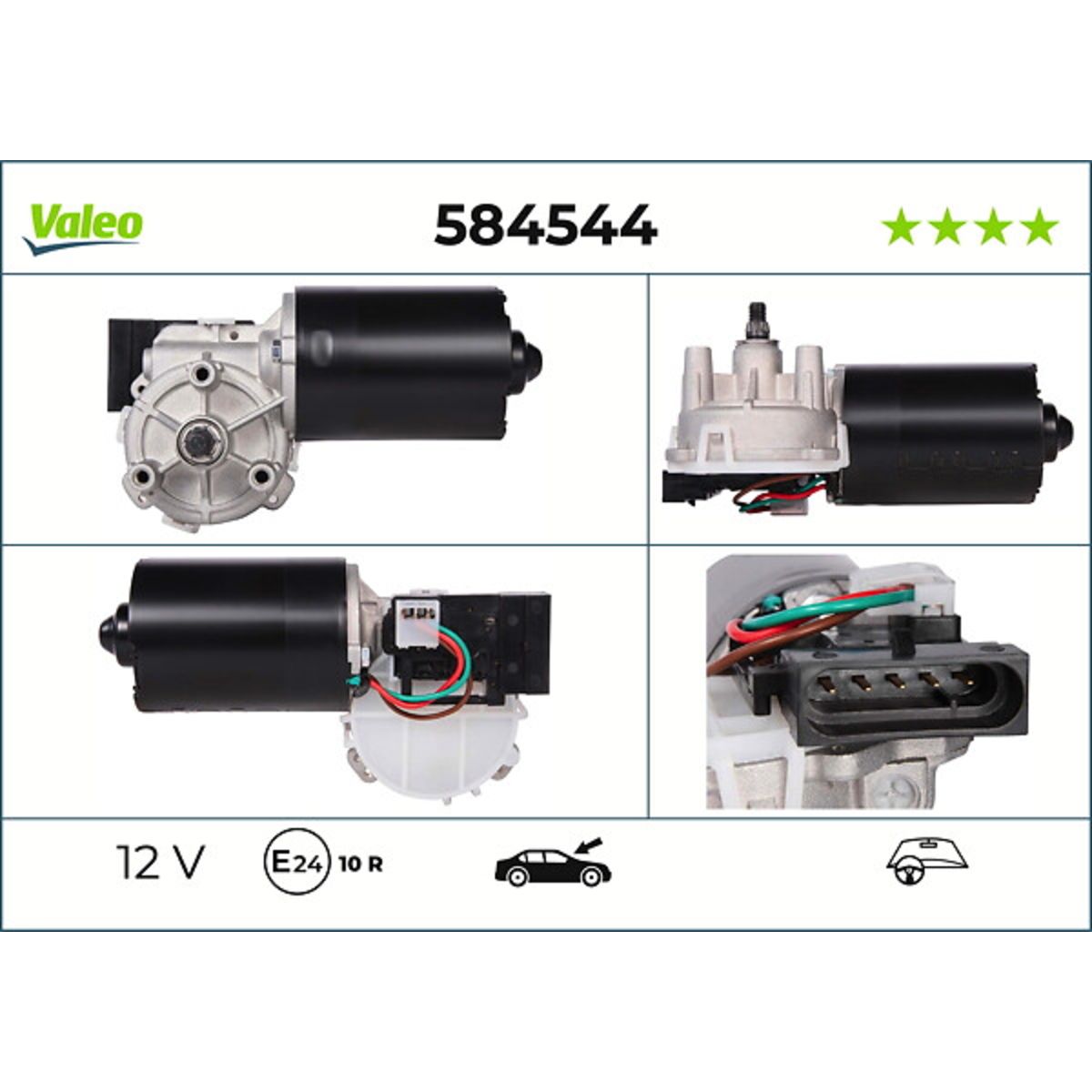 Wischermotor VALEO VAL584544