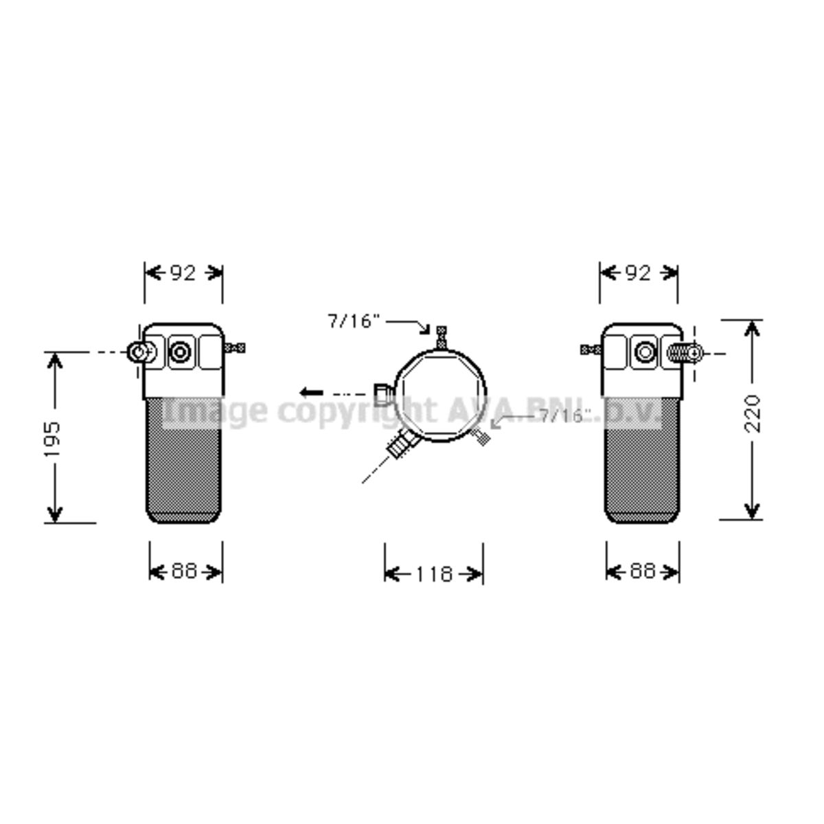 Asciugatrice, condizionatore d'aria AVA COOLING OLD118