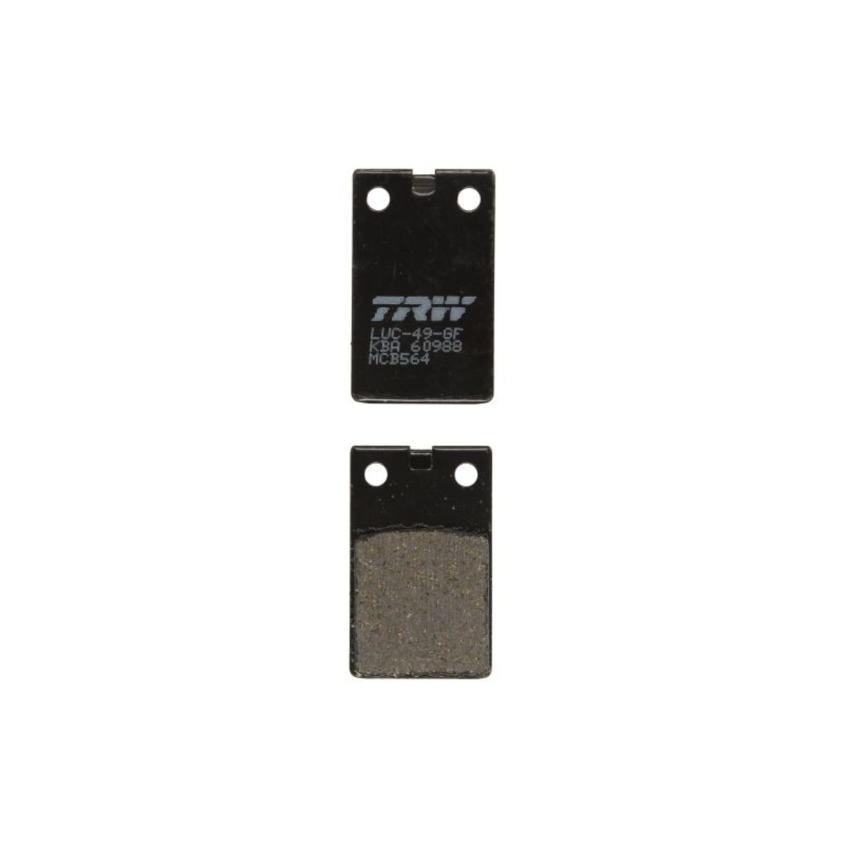 Jeu de plaquettes de frein TRW MCB564